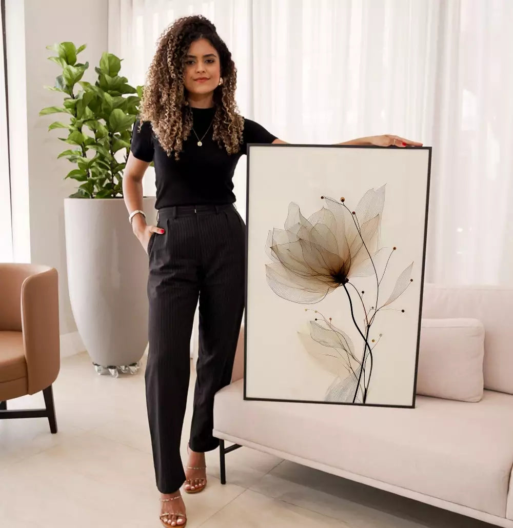 Quadro Decorativo A Flor Etérea · foto 6