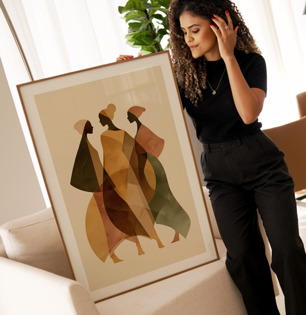 Quadro Decorativo Coleção Cultura Brasil As Mulheres do Brasil · foto 2