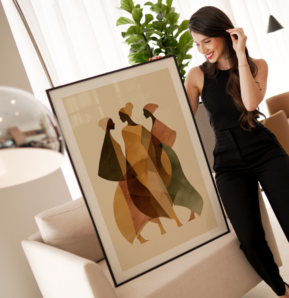 Quadro Decorativo Coleção Cultura Brasil As Mulheres do Brasil · foto 3
