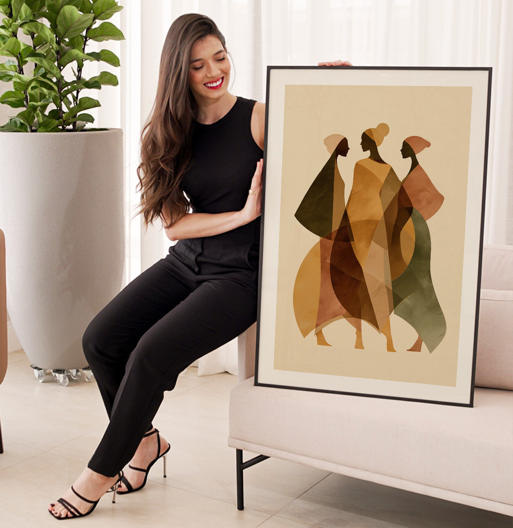 Quadro Decorativo Coleção Cultura Brasil As Mulheres do Brasil · foto 4