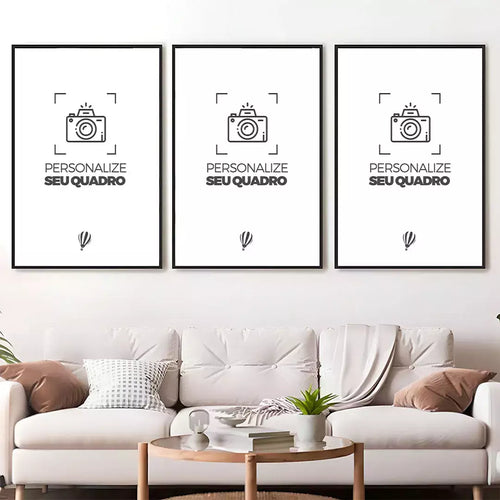 Quadro Decorativo Trio Personalizado