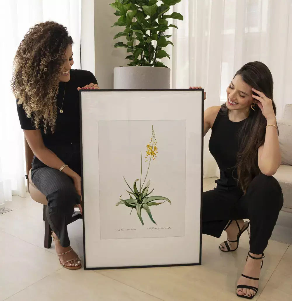 Quadro Decorativo Coleção Botanical Floral Anthericum · foto 3