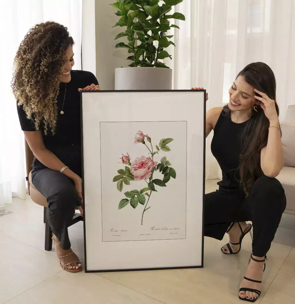 Quadro Decorativo Coleção Botanical Floral Rosa Irnermis · foto 3