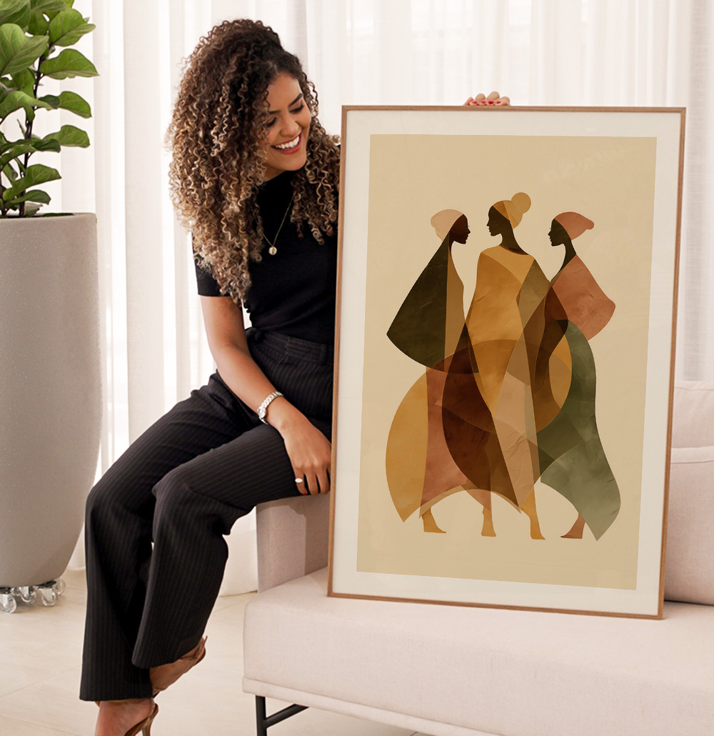 Quadro Decorativo Coleção Cultura Brasil As Mulheres do Brasil · foto 5